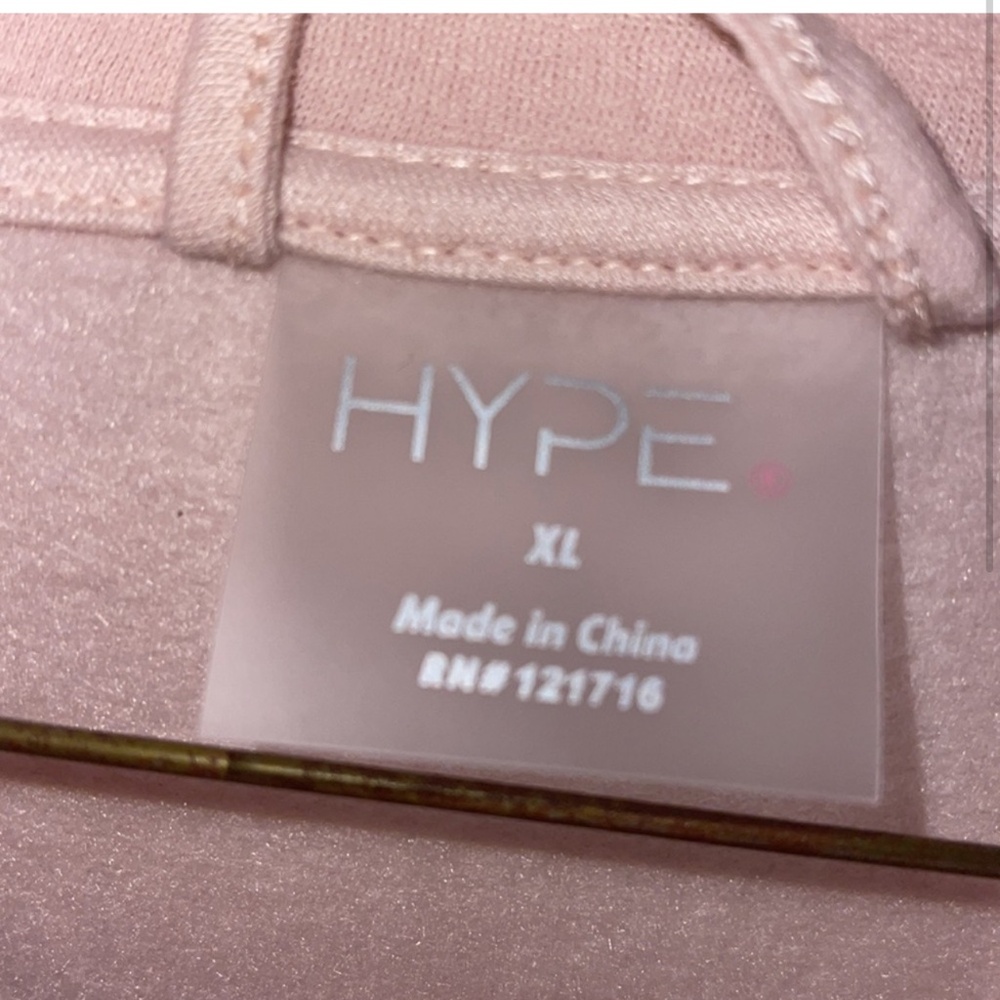 NWT Pink Hype Size XL Sweatshirt Jacket Soft Fabric Breathable Easy Fit - Picture 4 of 4